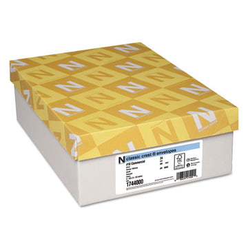 Neenah Paper Classic Crest #10 Envelope, Commercial Flap, Gummed Closure, 4.13 X 9.5, Solar White, 500-box freeshipping - TVN Wholesale